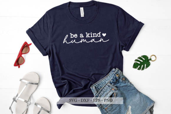 Be a Kind Human SVG: A Thoughtful Embroidery Design for Heartfelt Projects