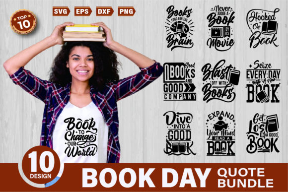 Book Day Quote SVG Bundle Review for Real Embroidery Projects